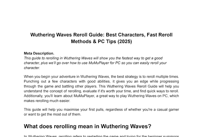 write engaging SEO gaming articles and blog posts for video games
